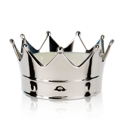 Silver Crown Candle