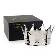 Silver Crown Candle